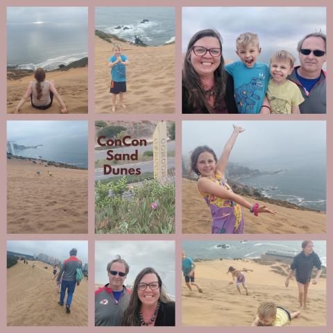 ConCon sand dunes photo collage
