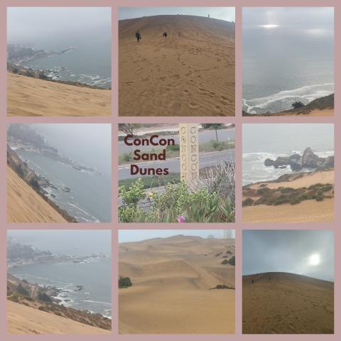 ConCon sand dunes photo collage